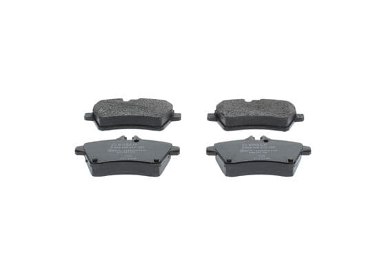 Diskli fren balatası seti; ön 1