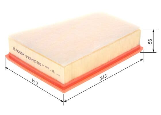 Grey Line hava filtresi elemanı, Motor 5