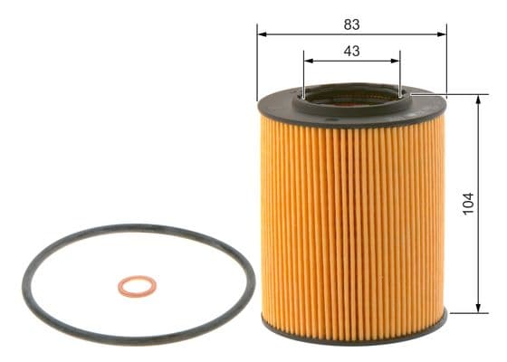 Grey Line yağ filtresi elemanı 1