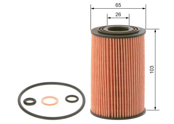 Grey Line yağ filtresi elemanı 1