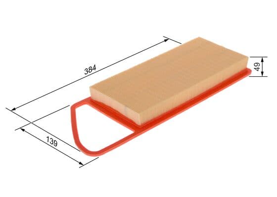 Hava filtresi elemanı, Motor 1