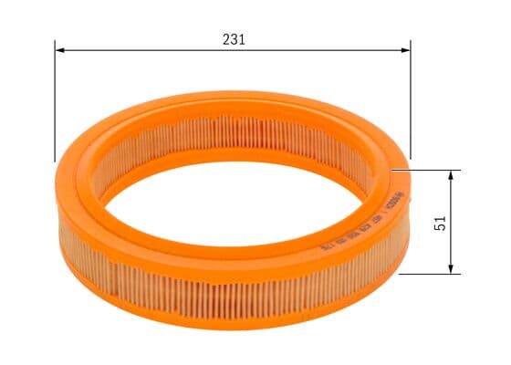 Hava filtresi elemanı, Motor 5