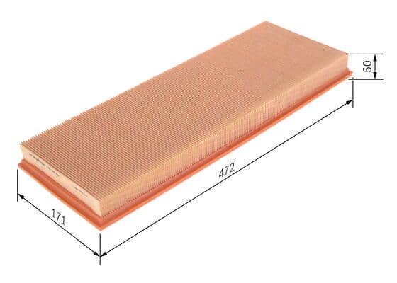 Hava filtresi elemanı, Motor 5