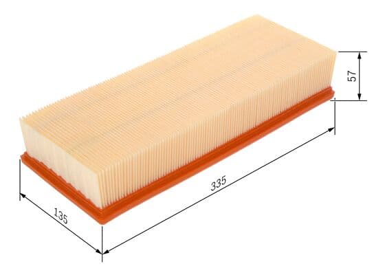 Hava filtresi elemanı, Motor 5