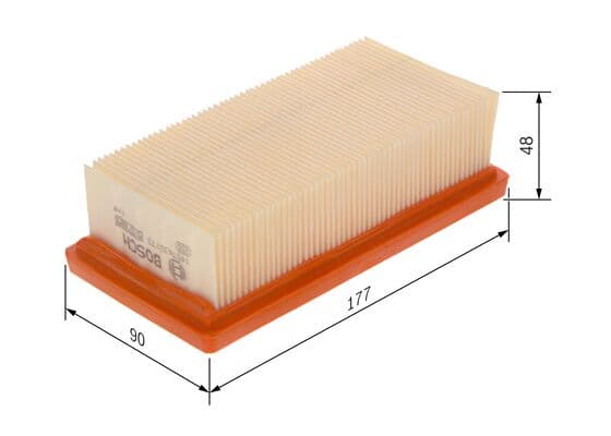 Hava filtresi elemanı, Motor 5