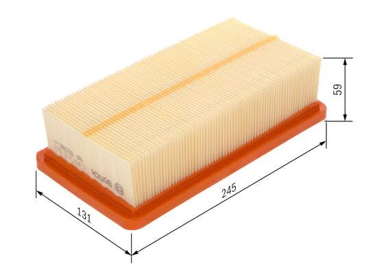 Hava filtresi elemanı, Motor 5