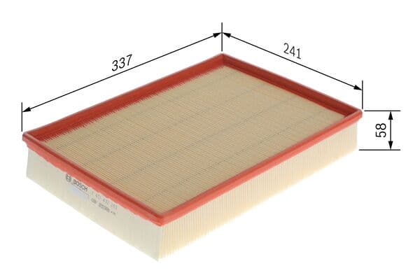 Hava filtresi elemanı, Motor 1