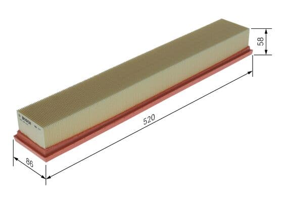 Hava filtresi elemanı, Motor 5