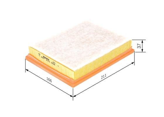 Hava filtresi elemanı, Motor 1