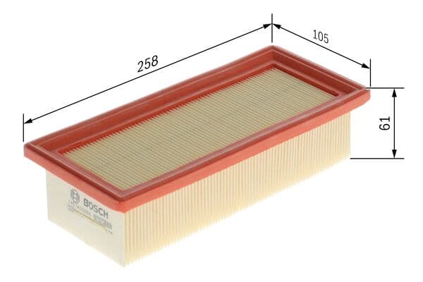 Hava filtresi elemanı, Motor 1