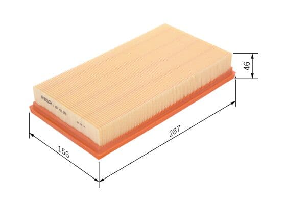 Hava filtresi elemanı, Motor 1