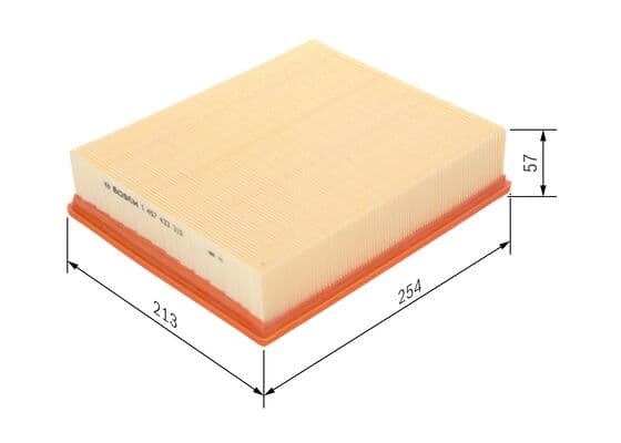 Hava filtresi elemanı, Motor 1