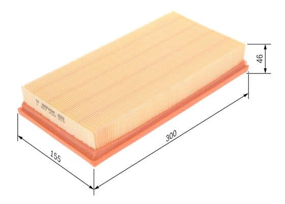 Hava filtresi elemanı, Motor 5