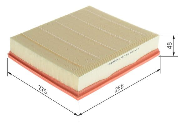 Hava filtresi elemanı, Motor 1