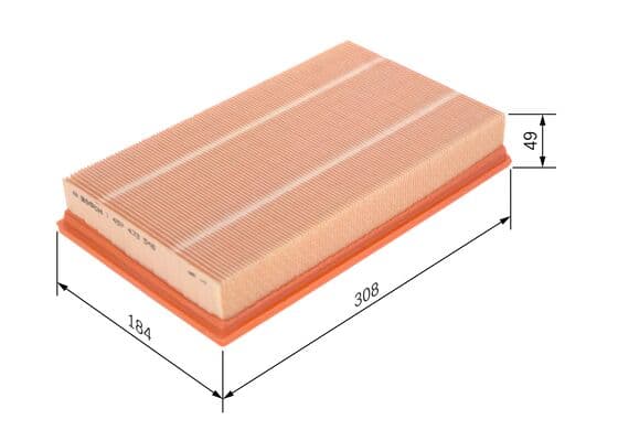 Hava filtresi elemanı, Motor 1