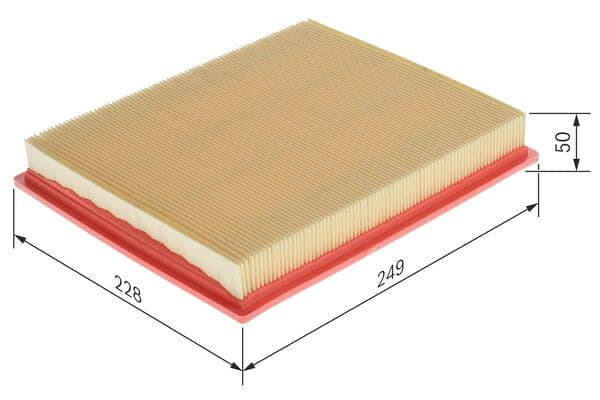Hava filtresi elemanı, Motor 1