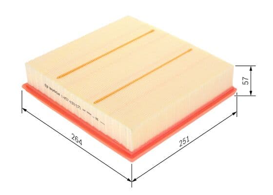 Hava filtresi elemanı, Motor 1