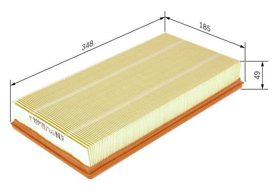 Hava filtresi elemanı, Motor 1
