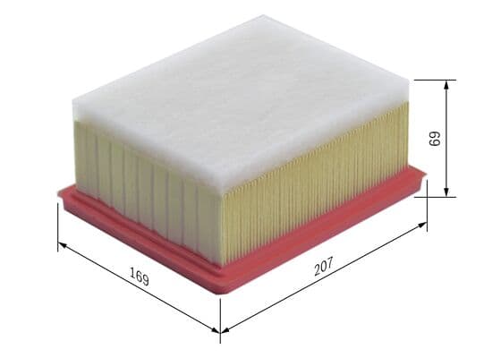 Hava filtresi elemanı, Motor 5