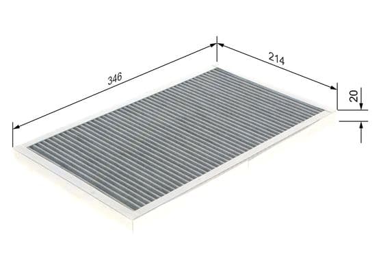 İç mekan aktif karbon filtresi 1