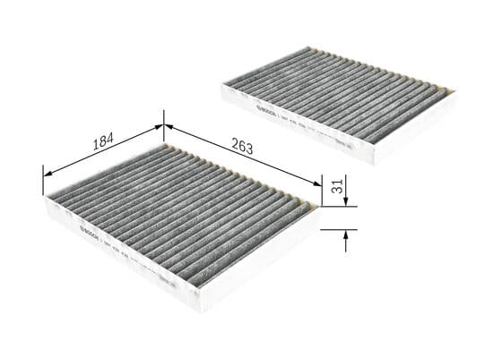 İç mekan aktif karbon filtresi 5