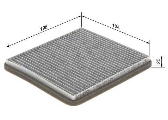 İç mekan aktif karbon filtresi 1