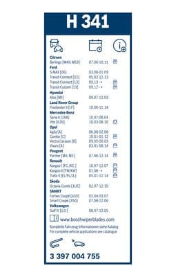 Cam silecek mesnedi, arka 6