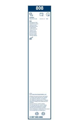 Silecek lastiği, set 6