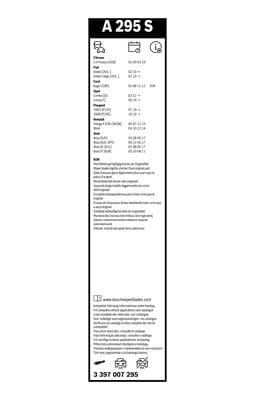 Aerotwin silecek, Set 7