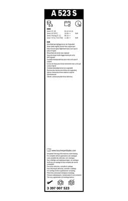 Aerotwin silecek, Set 7