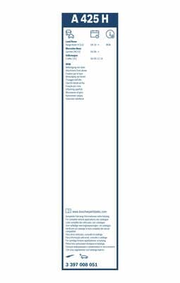 Aerotwin silecek, Arka 3