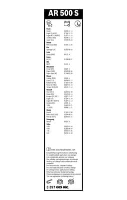 Silecek Aerotwin Retrofit, Set 7