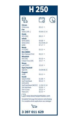 Cam silecek mesnedi, arka 6