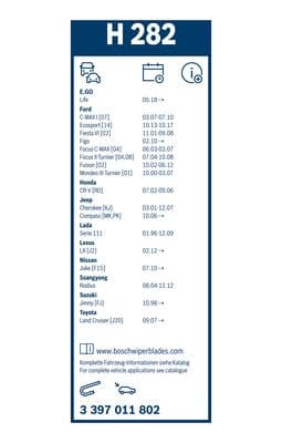 Cam silecek mesnedi, arka 6