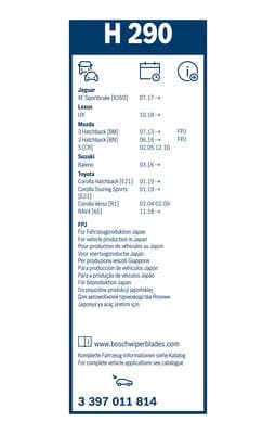 Cam silecek mesnedi, arka 6