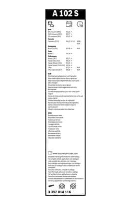 Aerotwin silecek, Set 7