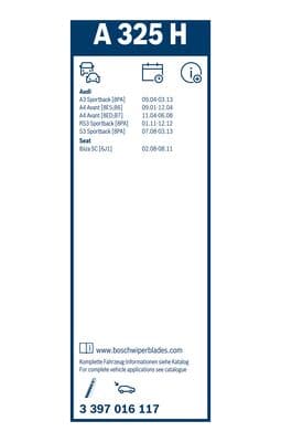 Aerotwin silecek, Arka 3