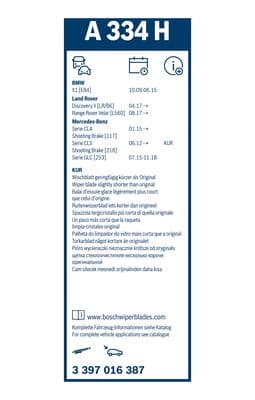 Aerotwin silecek, Arka 3