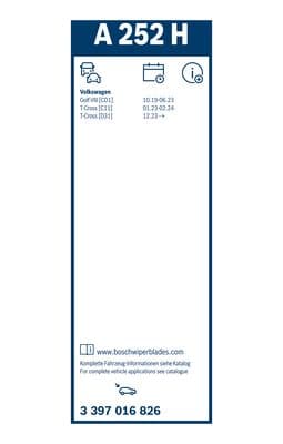 Aerotwin silecek, Arka 9