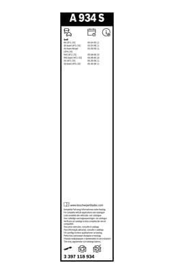 Aerotwin silecek, Set 3