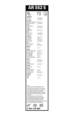 Silecek Aerotwin Retrofit, Set 7