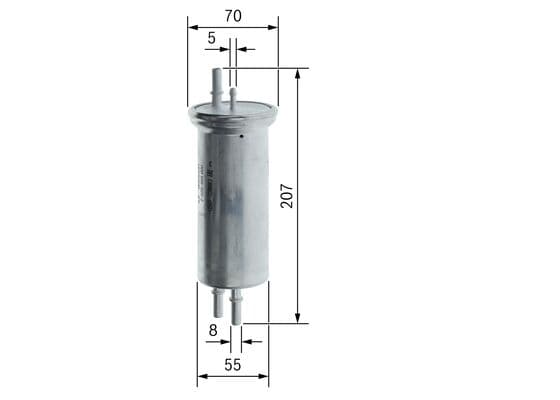 Yakıt filtresi, Benzin enjeksiyonu 5